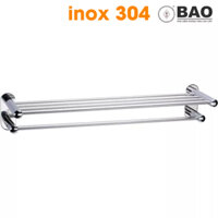 Thanh máng khăn BN – 104 INOX 304 BAO