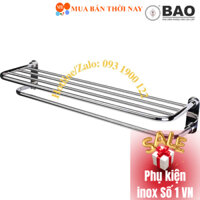 Thanh máng khăn BN – 120 INOX BẢO