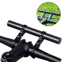 Thanh Mở Rộng Gắn Ghi Đông Xe Đạp Thể Thao Địa Hình Đa Chức Năng Dùng Gắn Cho Phụ Kiện Đồ Chơi Xe Đạp Loại dài 2 nhánh đỡ chắc chắn Mai Lee - Đen