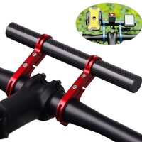 Thanh Mở Rộng Gắn Ghi Đông Xe Đạp Thể Thao Địa Hình Đa Chức Năng Dùng Gắn Cho Phụ Kiện Đồ Chơi Xe Đạp Loại dài 2 nhánh đỡ chắc chắn Mai Lee - Đỏ