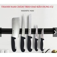 Thanh nam châm hít dao- Giá treo dao kéo dụng cụ nhà bếp dài 60cm