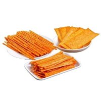 Thanh năng lượng Hi-Eat cay cười hương vị bánh bay Ấn Độ khoai tây chiên giòn cay siêu thị sản phẩm mì số lượng lớn cùng phong cách thanh cay nổi tiếng trên internet