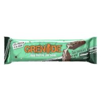Thanh Năng Lượng Socola Bạc Hà, High Protein Low Sugar Bar, Dark Chocolate Mint (60g) - GRENADE