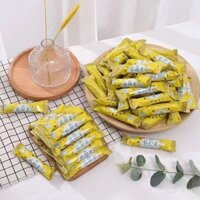 Thanh năng lượng vị trứng lòng đỏ nhồi bông Long Nose King, bánh gạo nâu 8090, đồ ăn nhẹ bông hoài niệm