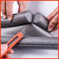 Thanh Nẹp Xốp Chặn Khe Cửa - Ron, Đệm Cửa - Chống Ồn, Chống Thoát Hơi Máy Lạnh, Chống Bụi, Ngăn Côn Trùng, Chống Kẹt Tay