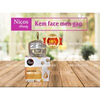[Thanh Nhi Chính Hãng] Kem Face Men Gạo Nicos Beauty Chính Hãng Kem Face Dưỡng Trắng