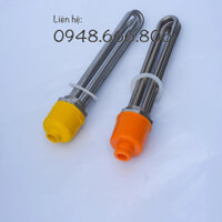 Thanh nhiệt củ ren phi 48 công suất 6Kw, điện áp 220V/380V Inox 304 ( Điện trở nhiệt đun nước, nồi hơi, nồi phở)