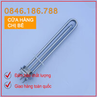 Thanh nhiệt củ ren phi 52 chất liệu inox 304 dùng trong nồi hơi, nồi đun nước