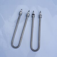 Thanh nhiệt điện trở chữ U Đơn chiều dài 20cm ren 18 - Thanh Nhiệt Inox 304 - Điện Trở Nồi Phở, Nồi Cháo