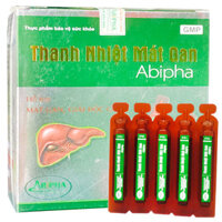 Thanh Nhiệt Mát Gan Abipha, hỗ trợ thanh nhiệt, hỗ trợ giải độc gan và mát gan
