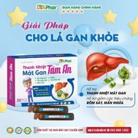 Thanh nhiêt mat gan Hô trơ giam nong trong do cơ thê bi nhiêt Hôp 20 ông Tâm An Pharma