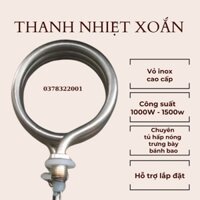 Thanh nhiệt xoắn (maiso, điện trở) 1kw đun nóng nước tủ hấp trưng bày bánh bao