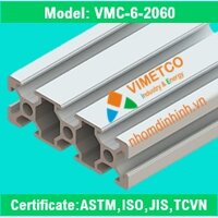 Thanh nhôm định hình 20x60