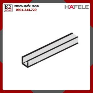 Thanh nhôm định vị dưới dài 3m cho cửa trượt - xếp Hafele 940.42.301