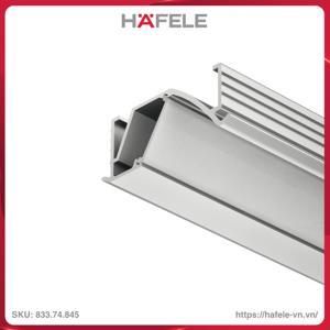 Thanh nhôm gắn âm góc chiếu nghiêng Hafele 833.74.845