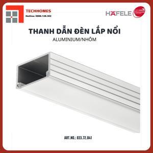 Thanh nhôm gắn nổi Häfele 833.72.841