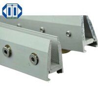 Thanh nhôm kẹp kính cửa lùa kính cường lực
