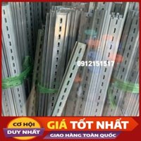 Thanh nhôm nẹp dây điện dài 1m giá 5 thanh