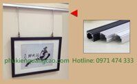 Thanh nhôm treo tranh, thanh dây treo tranh, thanh treo tranh bằng dây, Thanh treo ảnh dây móc