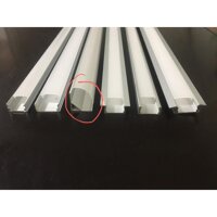 Thanh nhôm V định hình V16-16mm Ko Led, Dạng V góc, Loại thanh nhôm V cao cấp. Dùng dây led dán, Led Thanh -  V16-16mm dài 250mm