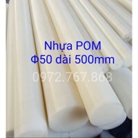 Thanh Nhựa POM Φ50mm