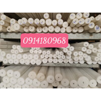 Thanh nhựa POM D15x2000mm màu trắng Hàn Quốc dùng gia công chi tiết cơ khí.