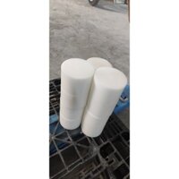 Thanh nhựa POM Hàn Quốc tròn đặc màu trắng đường kính 110mm, dài 50mm, đk 120mm, dài 60mm