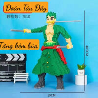 Thanh niên 3 kiếm Le.go Zoro Size Lớn 48cm,giá chỉ 189k,xếp hình giá tốt chỉ có tại 'XẾP HÌNH ĐÂY "shop,rẻ đẹp tặng búa