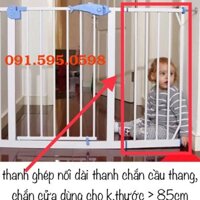 Thanh nối cho thanh chắn cầu thang, thanh chắn cửa có kích thước >85cm ( thanh 10cm, 20cm,30cm,45cm)