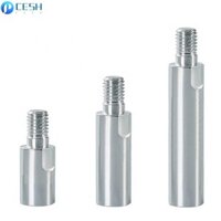 Thanh nối dài Bạc 10mm Máy đánh bóng lỗ ren Thanh mở rộng Máy mài góc