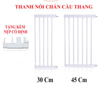 Thanh Nối Thanh Chắn Cửa 30cm, 45cm, Hỗ Trợ Chắn Cửa, Chắn Cầu Thang Nhiều Kích Thước, An Toàn Cho Bé