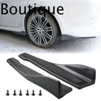 Thanh ốp lưng váy bên ô tô, Bộ chia cánh lướt gió Bộ khuếch tán cản xe Ô tô Cánh lướt gió Môi sau, Phụ kiện ô tô Phần mở rộng sợi Carbon ABS Bảo vệ góc ô tô