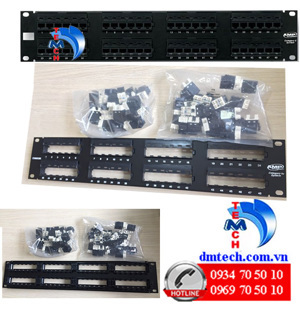 Thanh patch Panel 48 cổng Cat6 CommScope 1375015-2