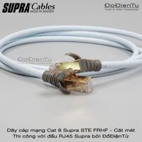 [Thành phẩm] Dây Cáp Mạng Ethernet Supra CAT 8