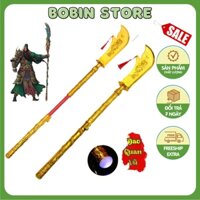 Thanh Phát Sáng Đồ Chơi Quan Vũ, Gậy Như Ý Trung Thu Bằng Nhựa ABS An Toàn Cho Bé Nhập Vai Vui Trung Thu-Có Đèn Nháy