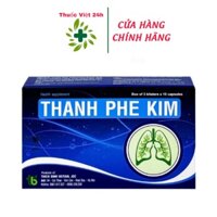 Thanh Phế Kim giúp bổ phế, hỗ trợ giảm ho và tiêu đờm - Hộp 30 viên - ThuocViet24h