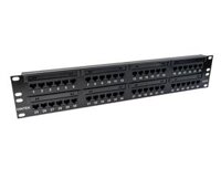 Thanh phối cáp DINTEK gắn tủ Rack chuyên cho cáp Cat.6 UTP, 48 port, 2U 1402-04012 chính hãng