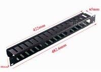 Thanh quản lý cáp  comscop  theo chuẩn ngang, lắp tủ rack 19 inch