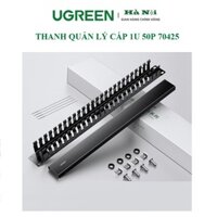 Thanh quản lý cáp mạng ngang UGREEN dùng cho tủ mạng 19''- Hàng chính hãng