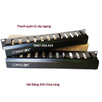 Thanh quản lý cáp ngang AMP / Commscope chính hãng