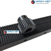 Thanh răng thẳng modul 1.25M đã tôi mài và sơn đen chống gỉ chất lượng cao