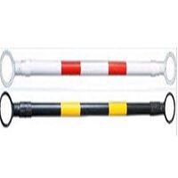 Thanh rào chắn an toàn co rút hai đầu kết hợp cọc tiêu