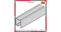 THANH RAY CỬA TRƯỢT = NHÔM 2.5M Hafele 410.26.612