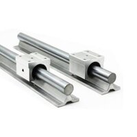 Thanh Ray Trượt Tròn Có Đế SBR Phi 12, 16, 20, 25, 30, 35, 40, 50