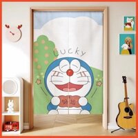 🌈Thanh rèm miễn phí🌈door curtain Phòng Trẻ Em Phòng Ngủ Doremon Cửa Rèm Phân Vùng Màn Hoạt Hình Bé Trai Bé Gái Trang Trí Phòng Nửa Rèm Chặn Màn Vải