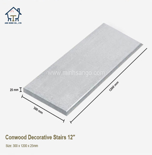 Thanh sàn Conwood Decorative Stairs 12″