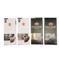 Thanh sô cô la đen 100% 82% 90% nhập khẩu chính hãng Litva, bơ ca cao nguyên chất, đồ ăn nhẹ cho du lịch