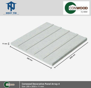 Thanh tấm ốp tường Conwood Decorative Panel Array-4