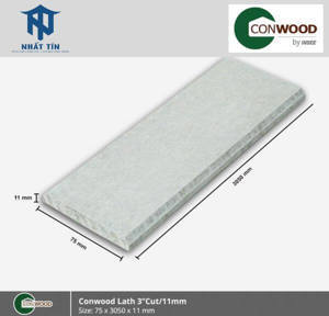 Thanh tấm ốp tường Conwood Lath 3”cut/11mm