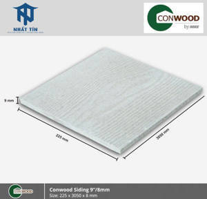 Thanh tấm ốp tường Conwood Siding 9″/8mm